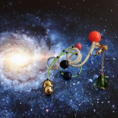 「STICK Atome」イヤリング（片耳）【La cosmologie de sachikoism】