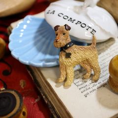 「テリア＆スペード」ブローチ ヨーロッパ