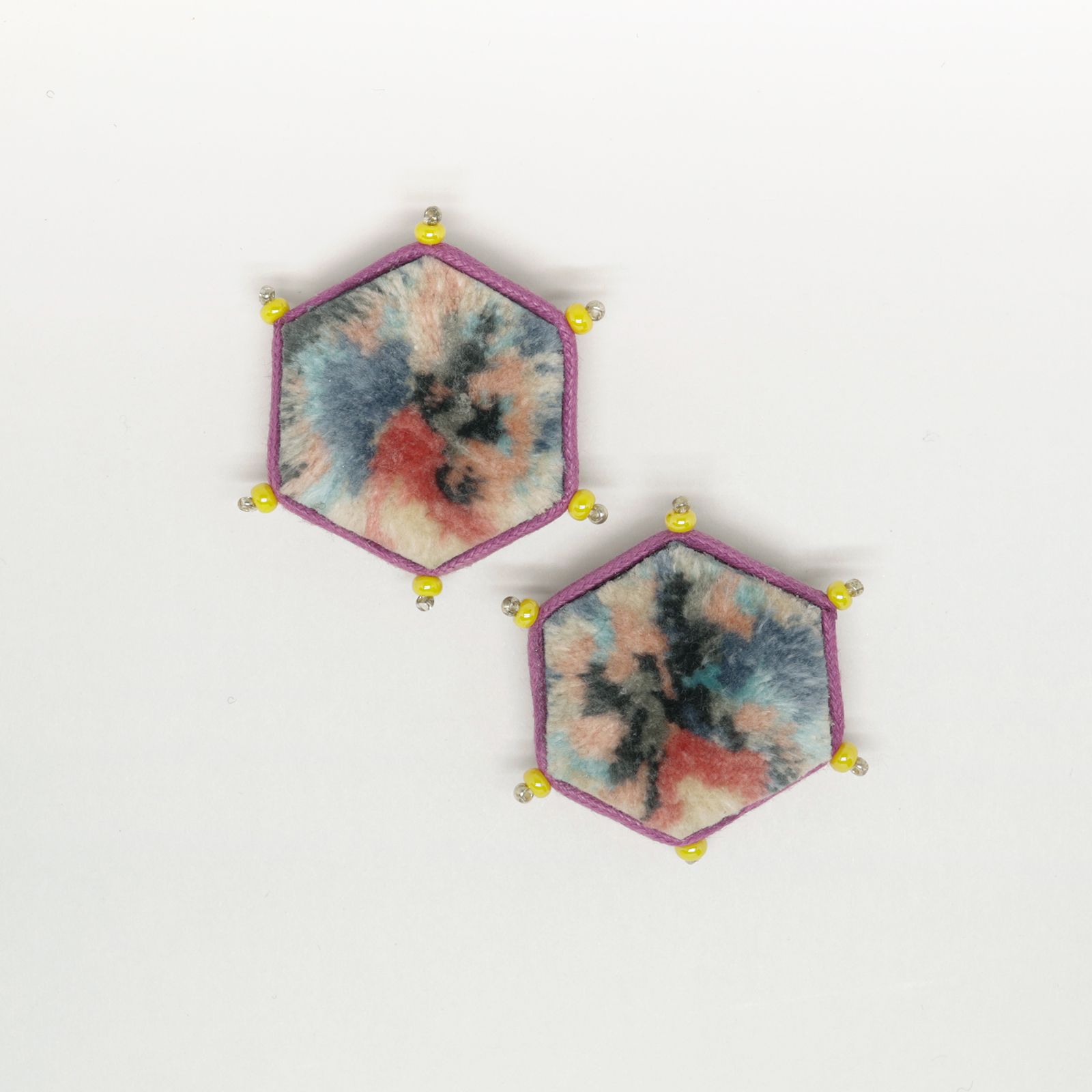「TRIBO Hexagon」イヤリング【La cosmologie de sachikoism】