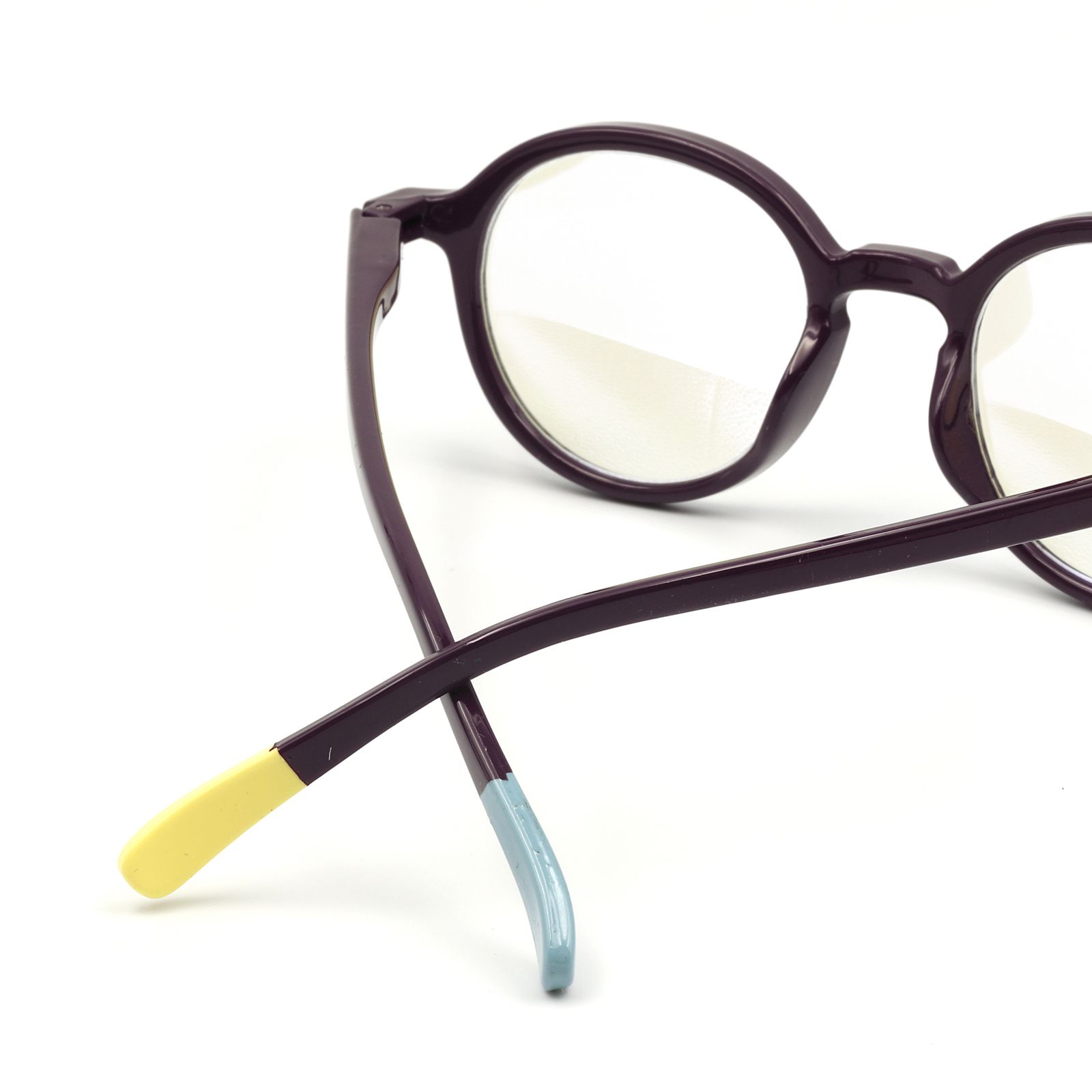 「CIRCLE SLIM」ブルーライトリーディンググラス bordeaux