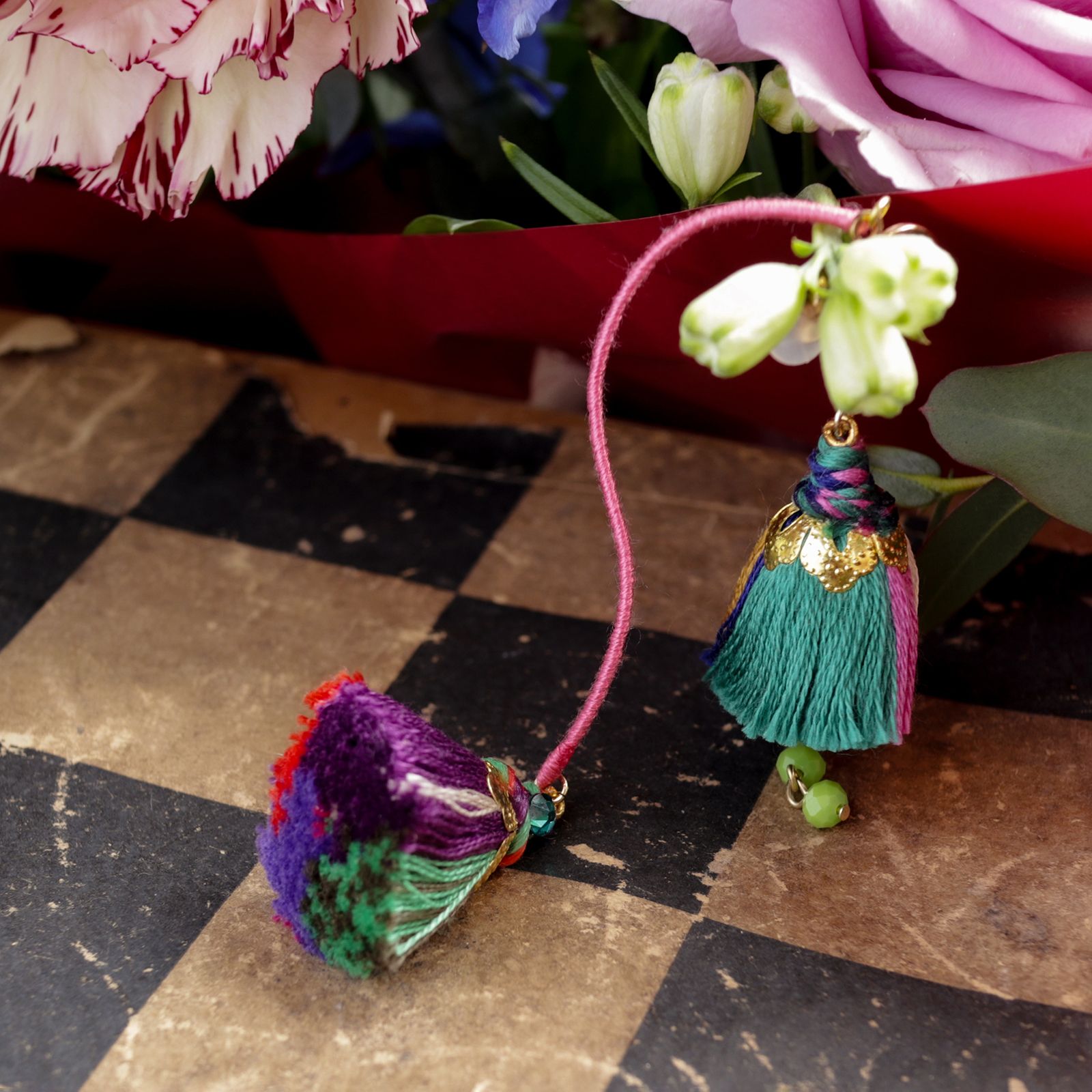 「Le conte de Pamellah つり鐘」イヤリング