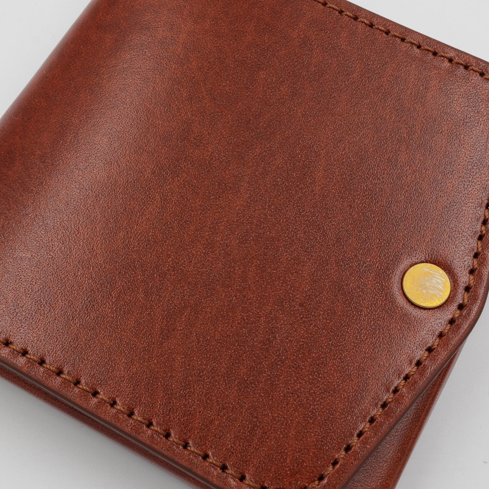 「小さく薄い財布SAKU ver.3 Plus Rugato」lightbrown