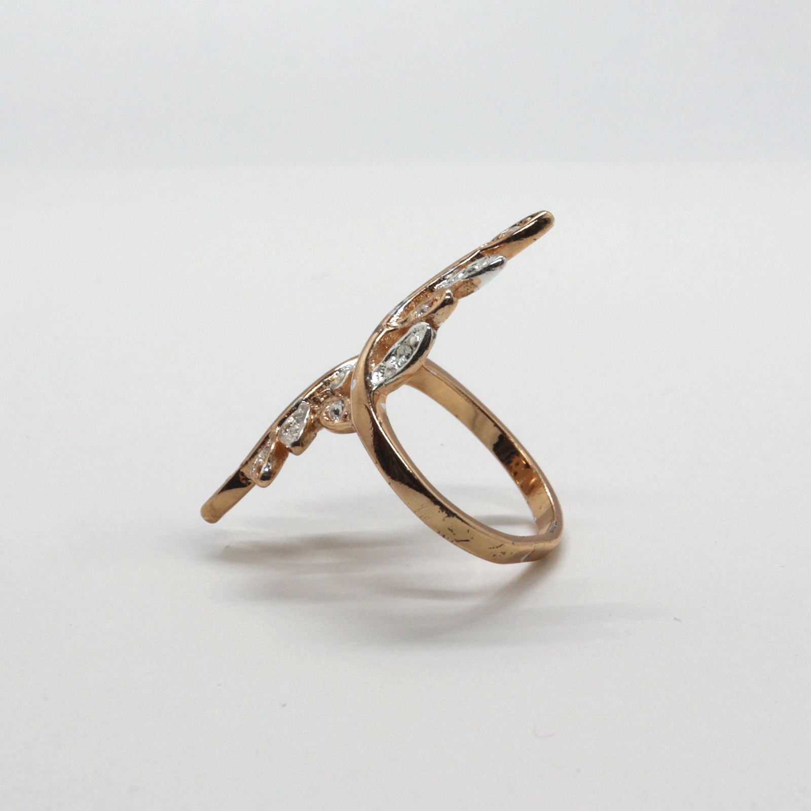 「ダブルリーフ」デッドストックリング イギリス