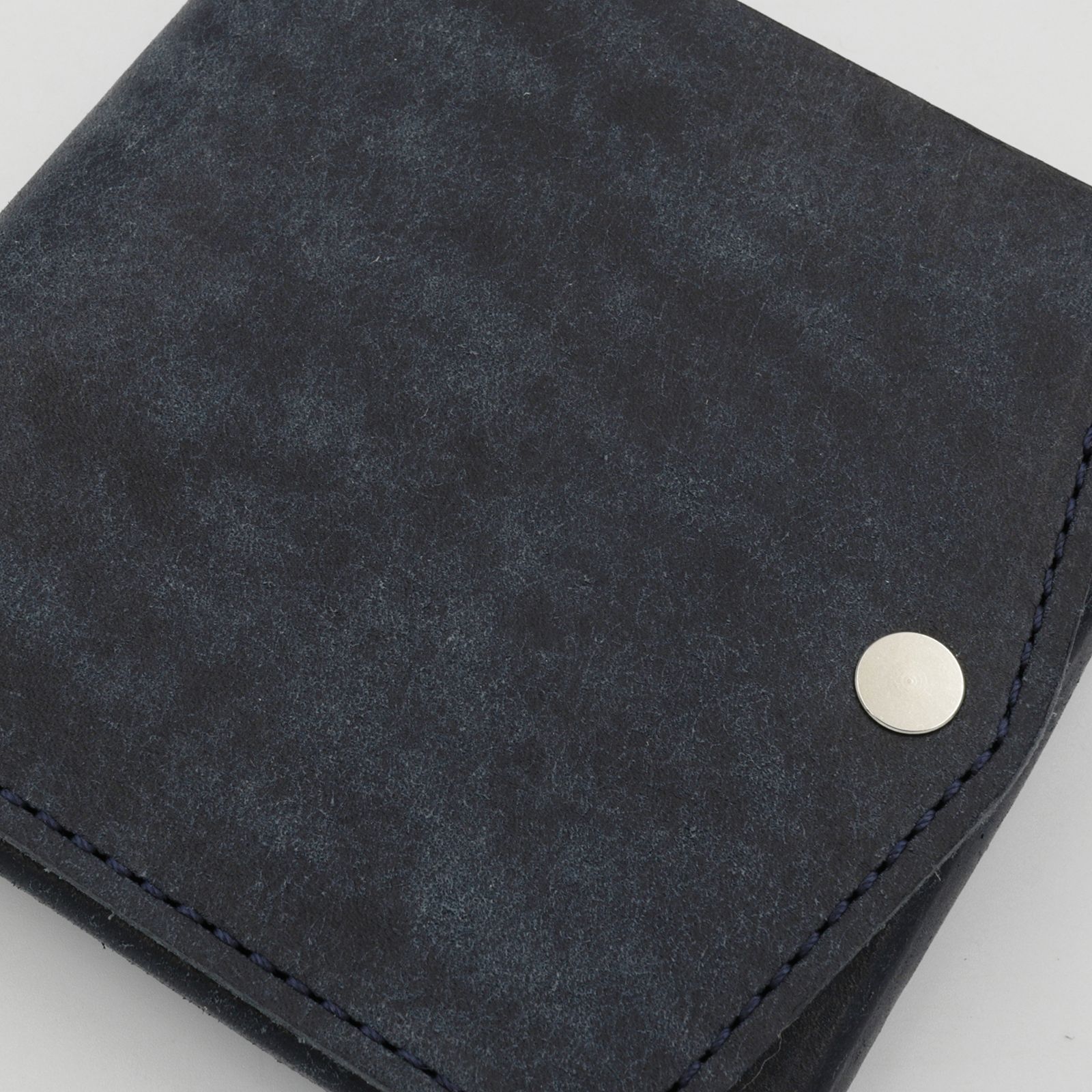 「小さく薄い財布SAKU ver.3 Pueblo」mavy