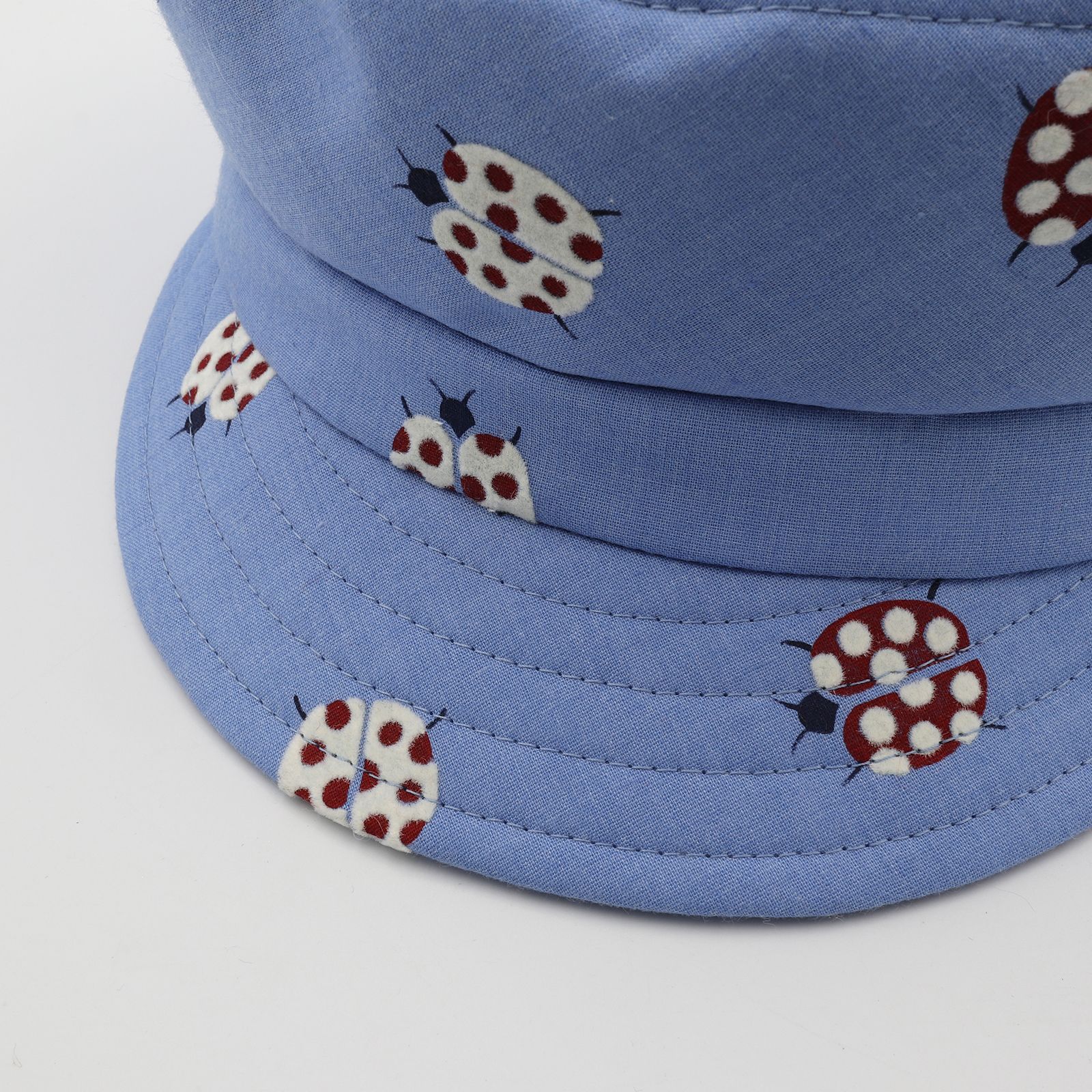 【送料無料対象外】レディバグプリントキャップ ゼニスブルー