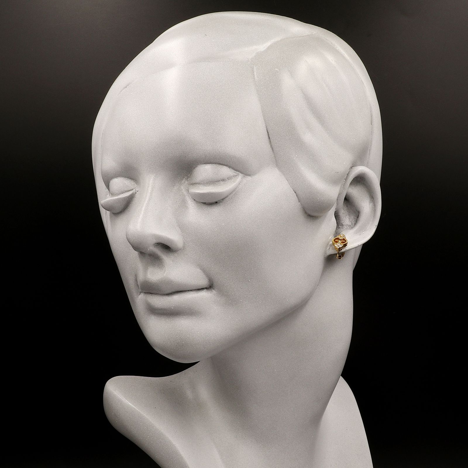 「Gモノグラム」イヤリング フランス GIVENCHY