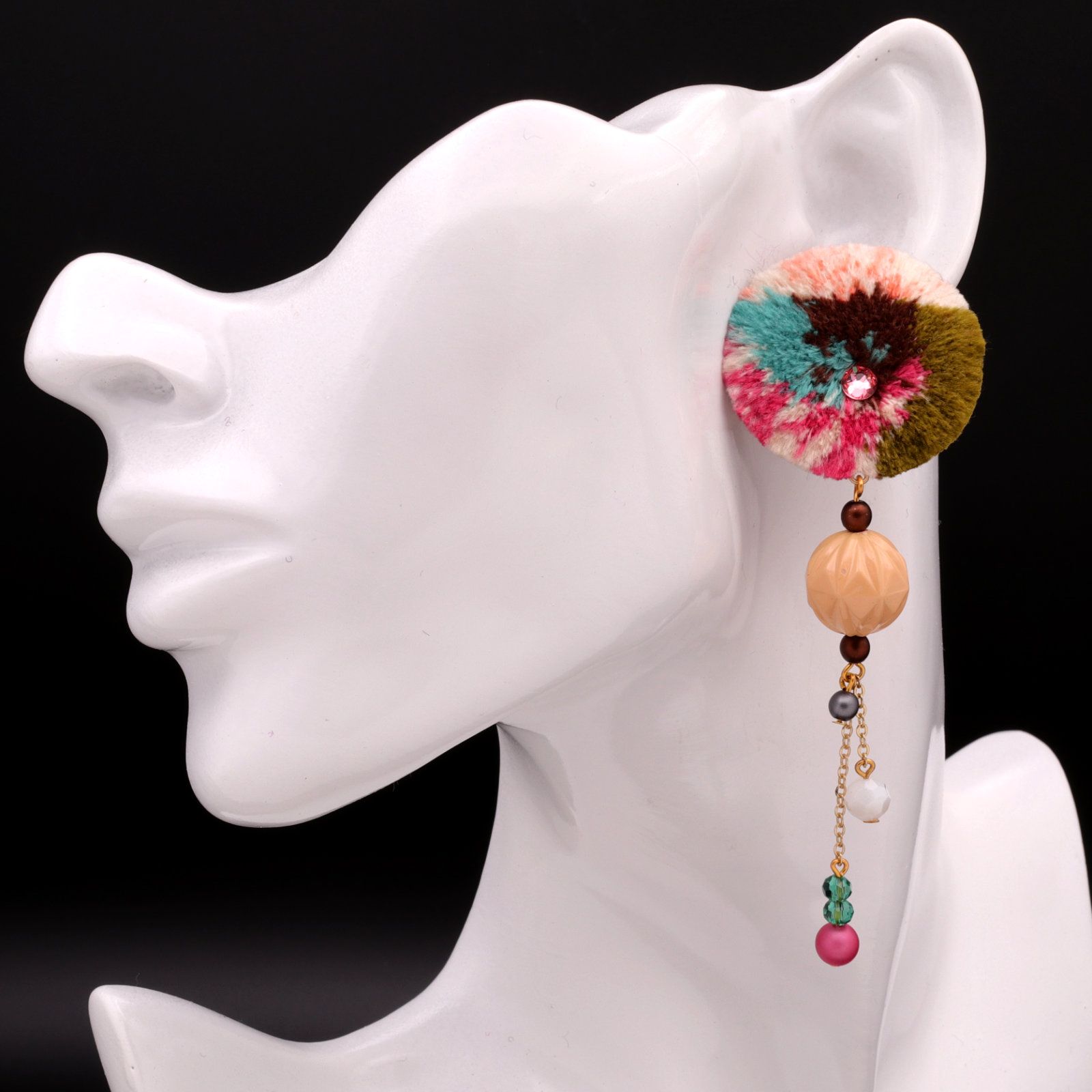 「TRIBO Beads」ピアス