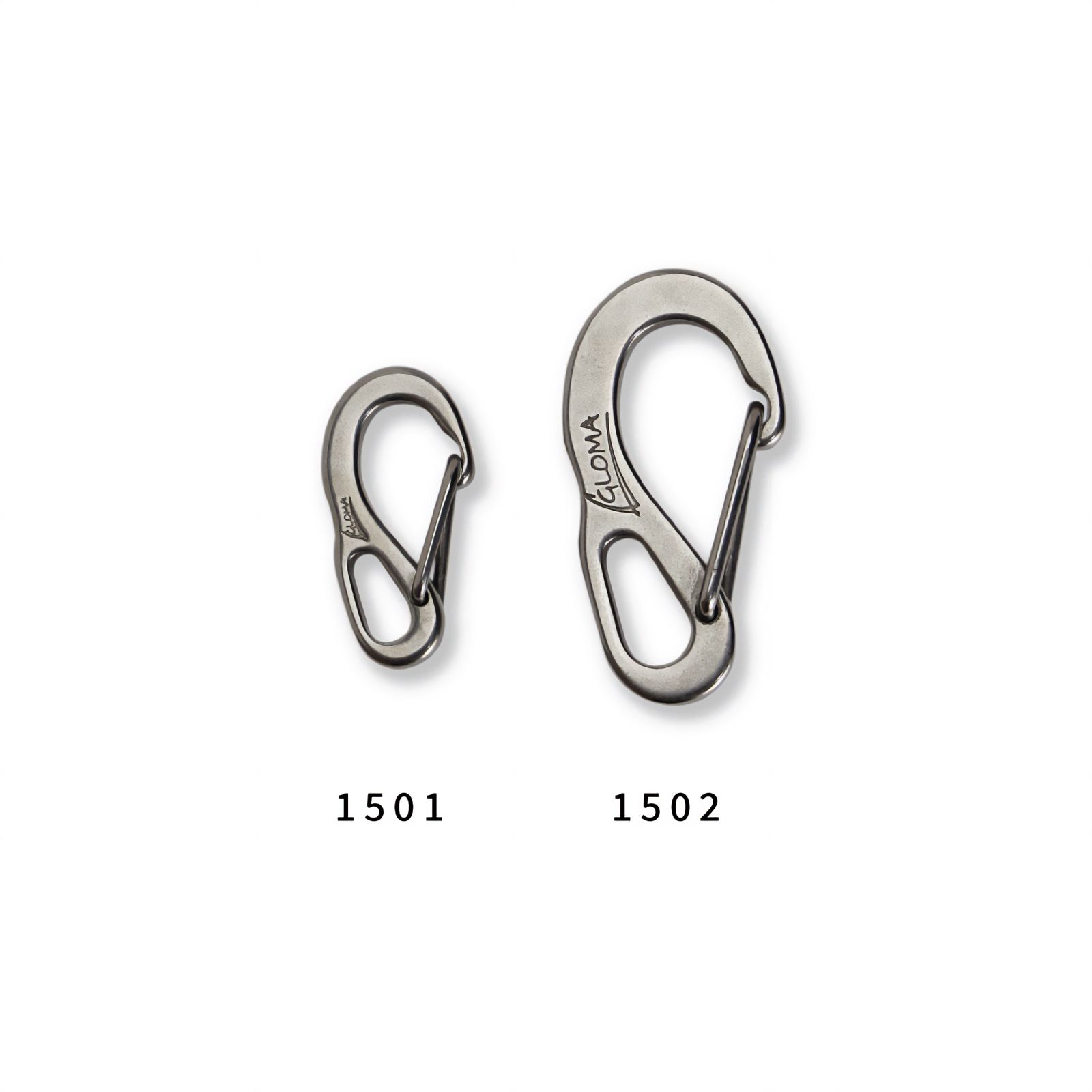 「CARABINER S」カラビナキーリング GLOMA NAUTICA スペイン