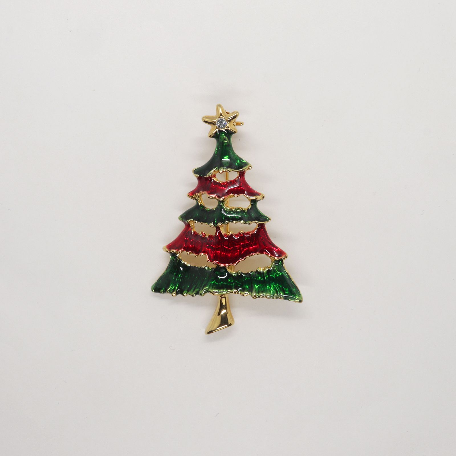 「クリスマスツリー」ブローチ ヨーロッパ