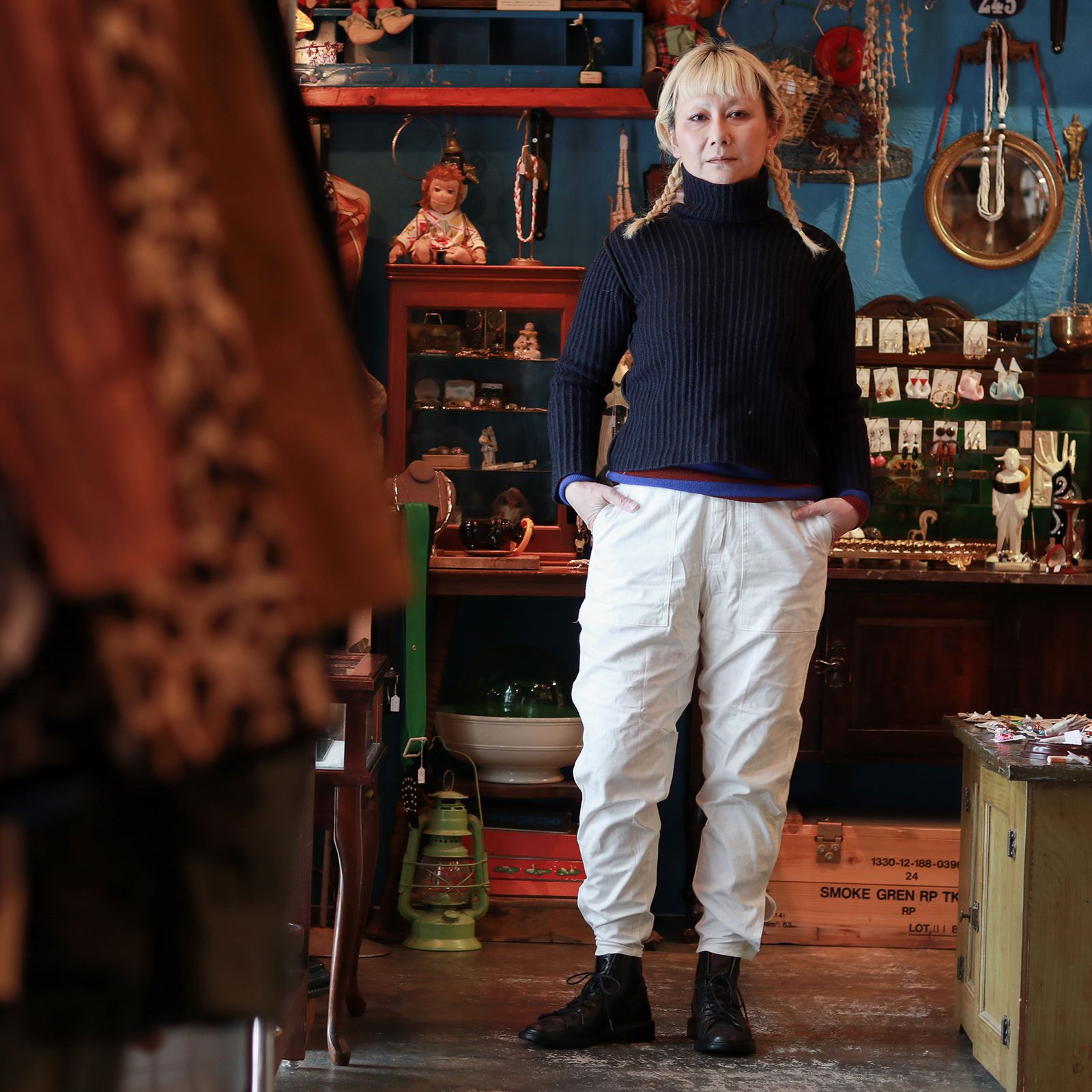 「ロシア軍 リメイクベイカーポケットスリーピングパンツ」デッドストックリメイク ロシア 1980s