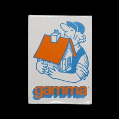 「gamma」ヴィンテージステッカー ヨーロッパ