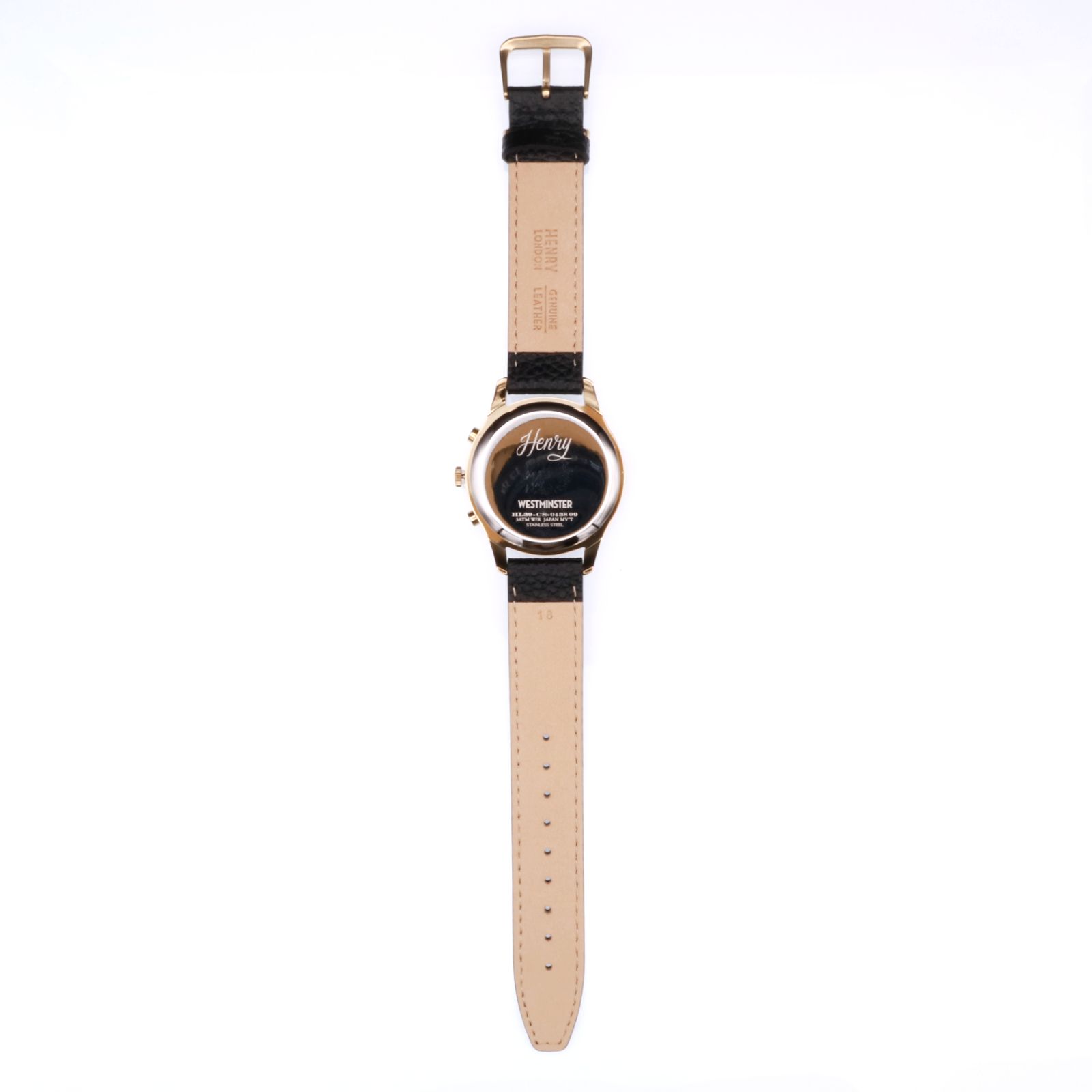 「WESTMINSTER」 CHRONOGRAPH WATCH 39mm メンズ
