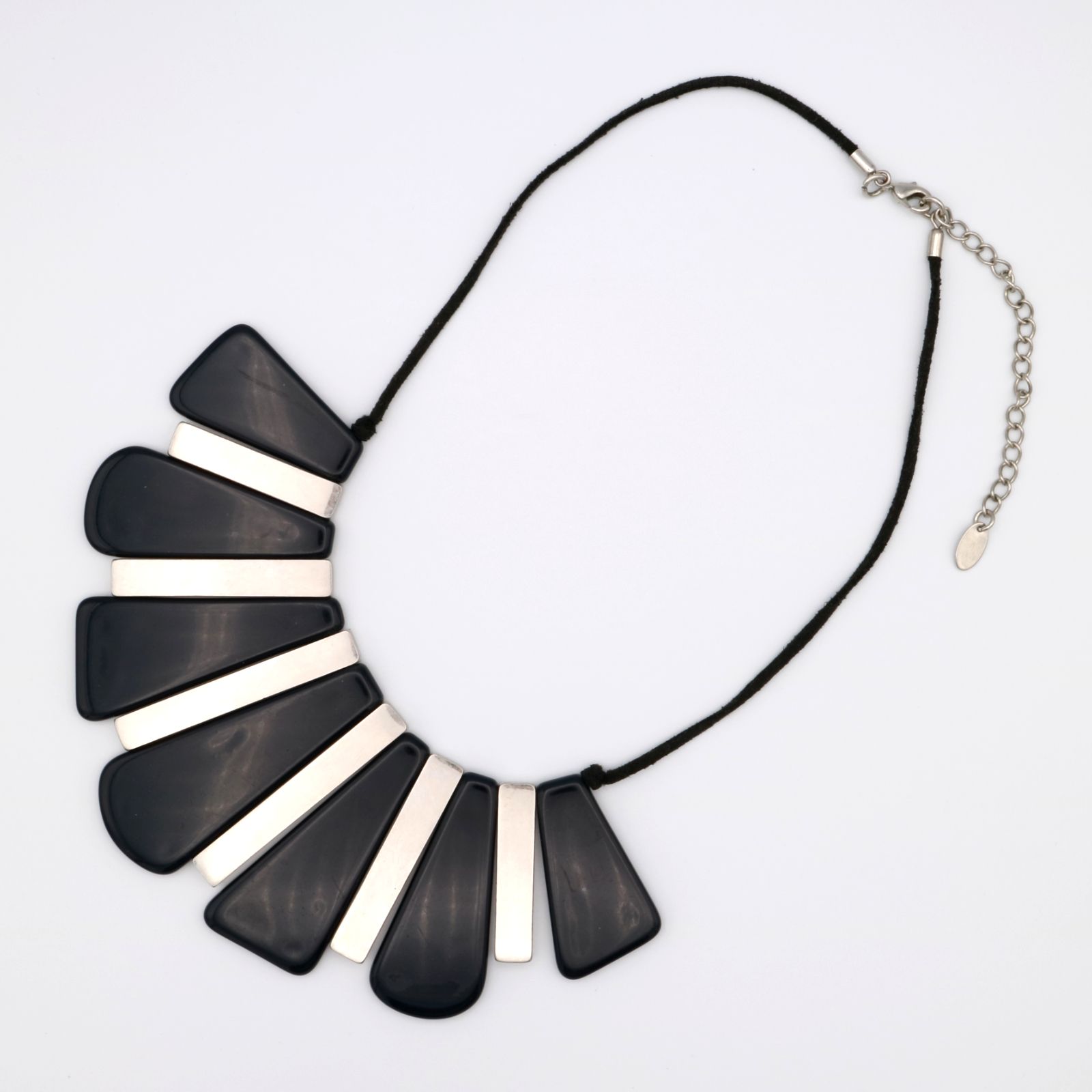 「ラージフラットビーズレトロ」ネックレス BETTY JACKSON BLACK イギリス