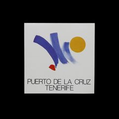 「PUERTO DE LA CRUZ TENERIFE」ヴィンテージステッカー ヨーロッパ