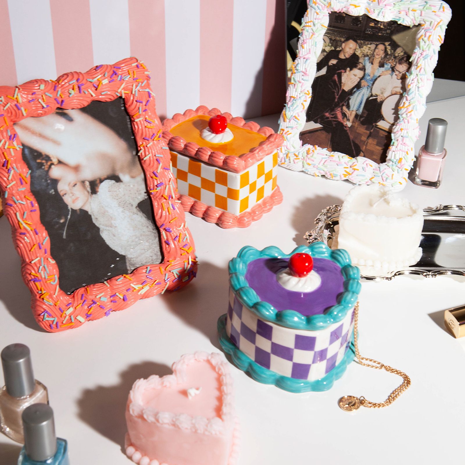 「SWEETIE STRAGE BOX RECTANGLE」小物入れ