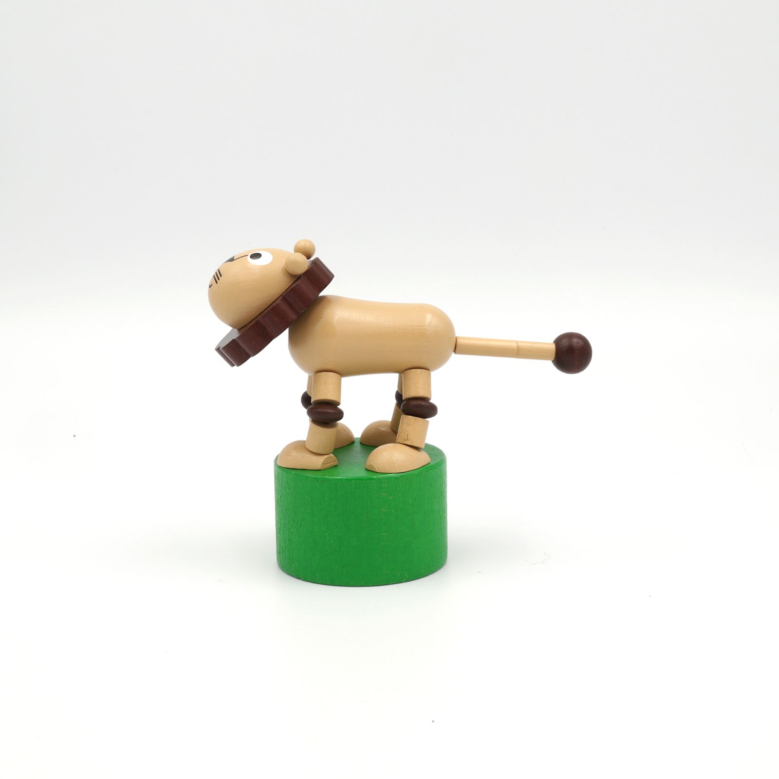 「Lion」DETOA Wooden Push Toy