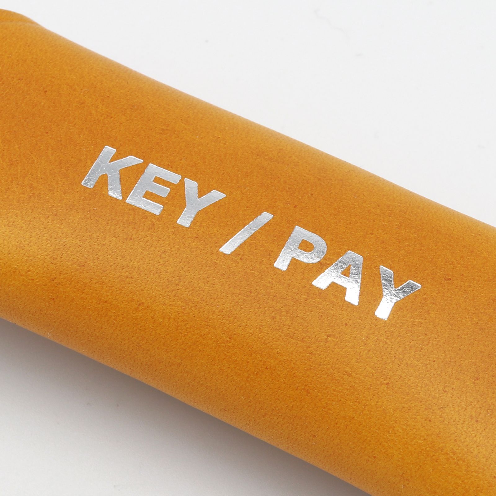「KEY/PAY」キー＆コインケース イエロー