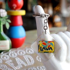 LAVA 洗剤 ブルボンキーホルダー