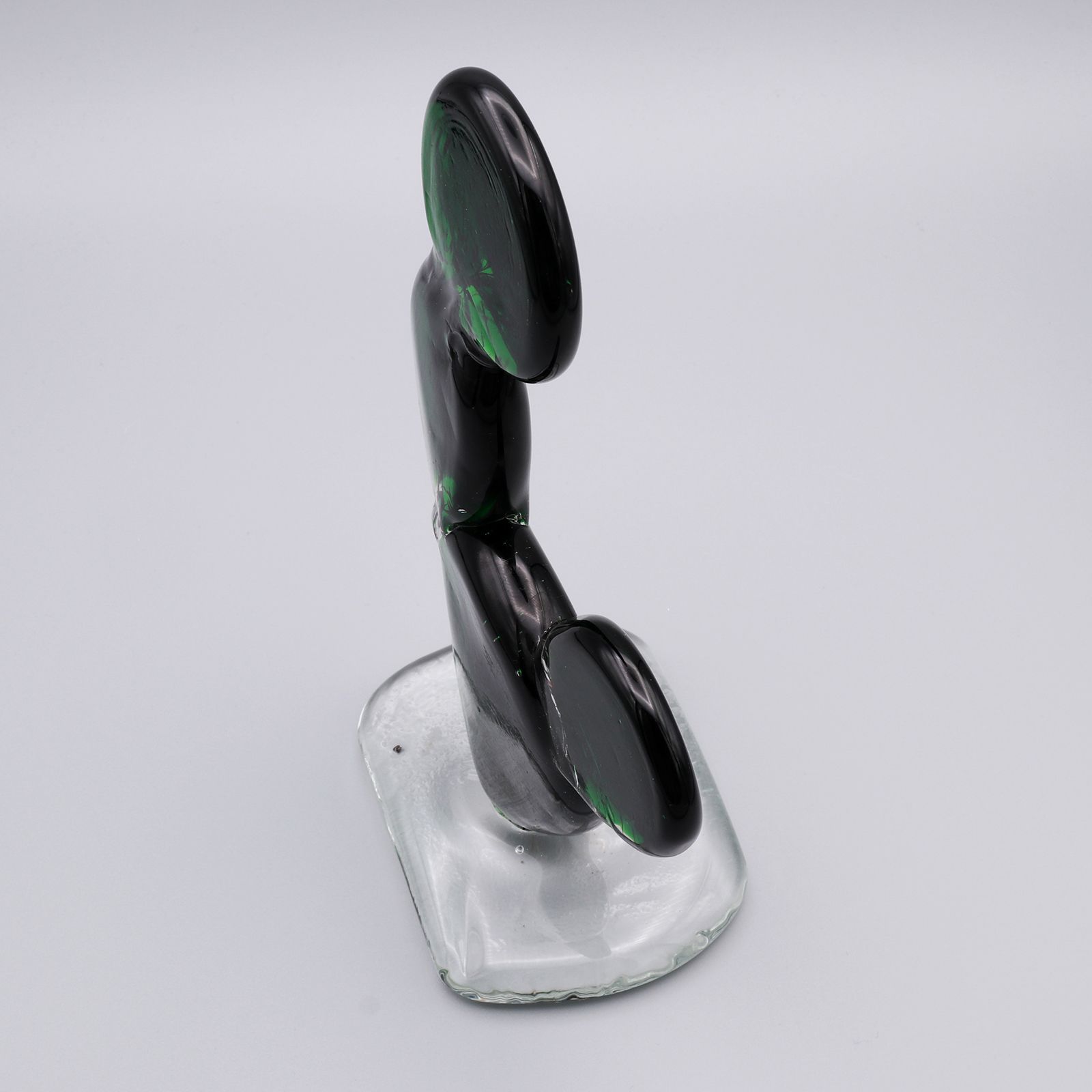 「CACTUS GLASS ORNAMENT / Round Fan」