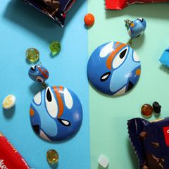「80s ウッドラウンドサイケデリック」 ピアス イギリス