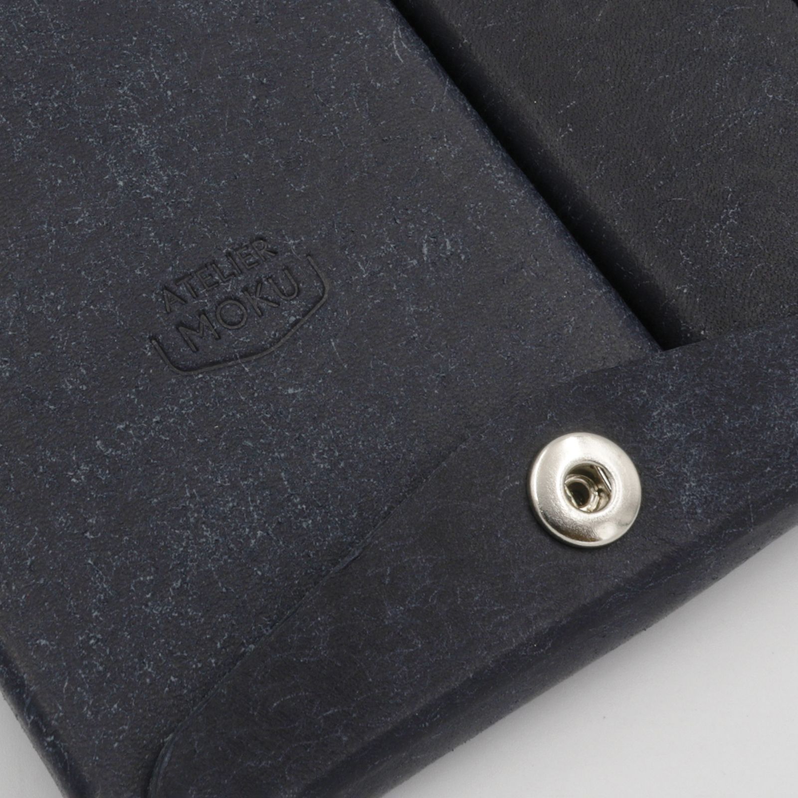 「小さく薄い財布SAKU ver.3 Pueblo」mavy