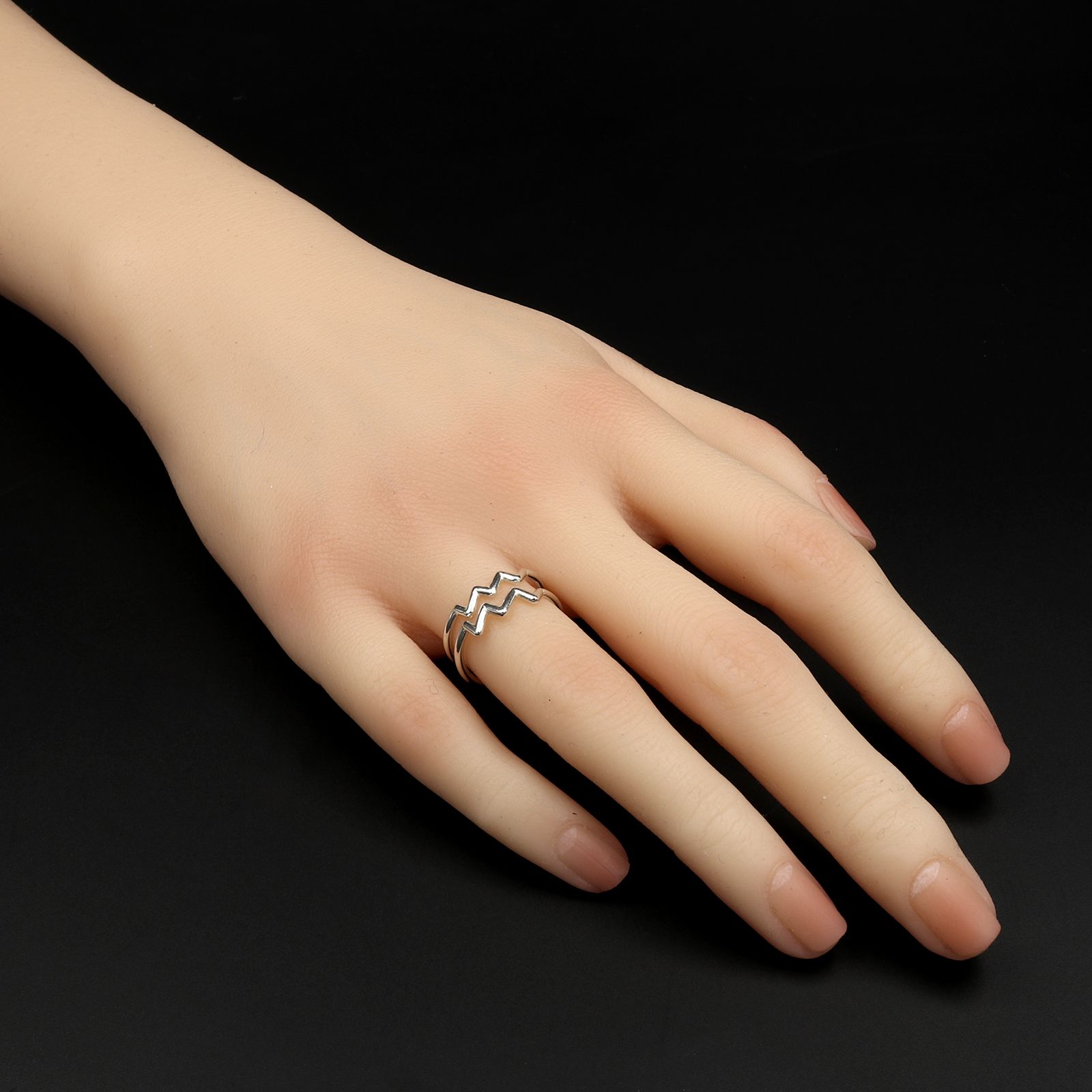 【Silver Jewel】horoscope ring Aquarius みずがめ座 シルバー925