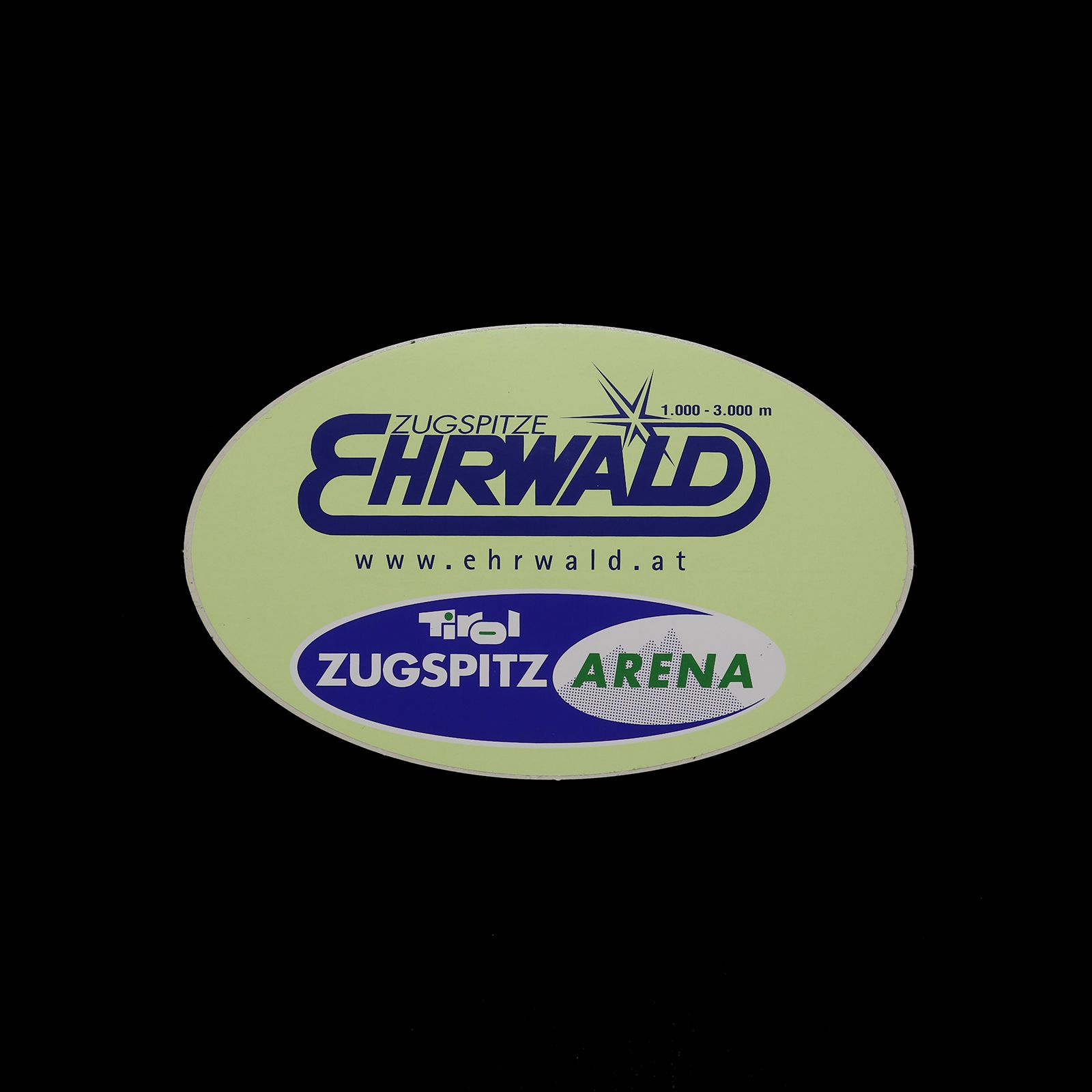 「ZUGSPITZE EHRWALD」ヴィンテージステッカー ヨーロッパ