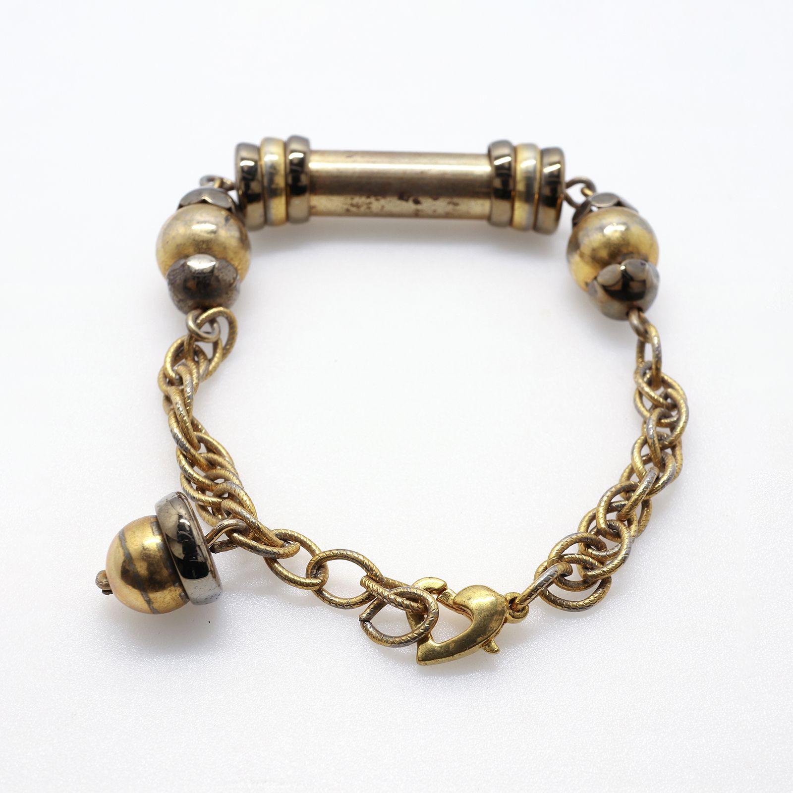 「レトロシリンダー」ブレスレット ヨーロッパ 1990s