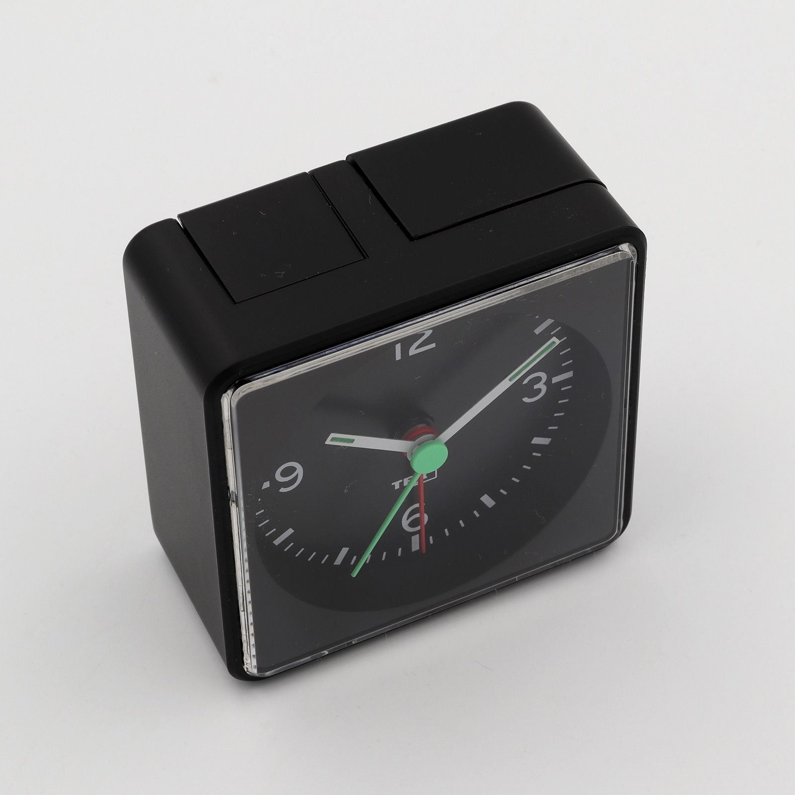 「Analogue alarm clock Push Wecker」アラームクロック BLACK TFA ドイツ