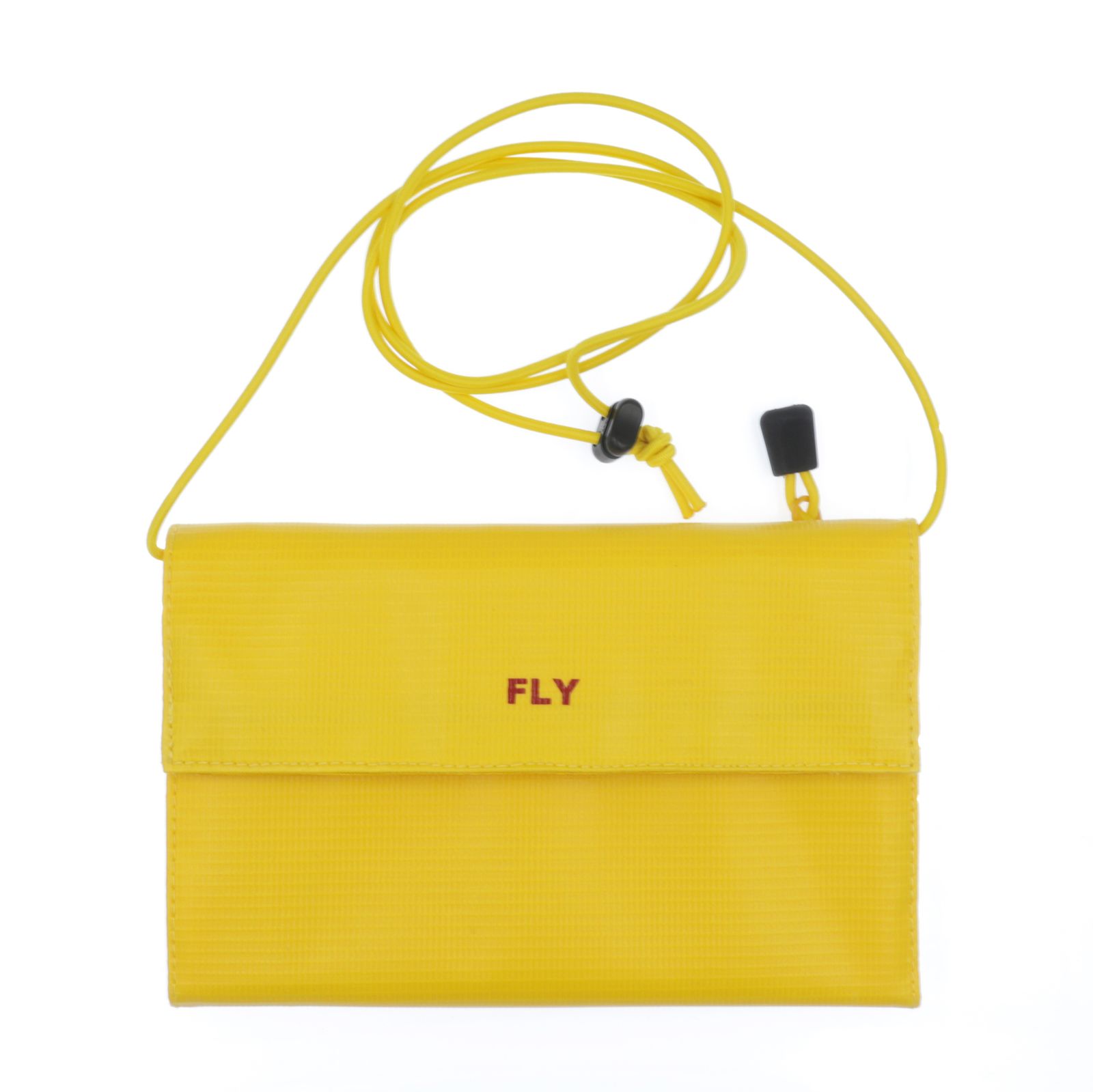 「FLY Long Wallet」ショルダーウォレットXL イエロー