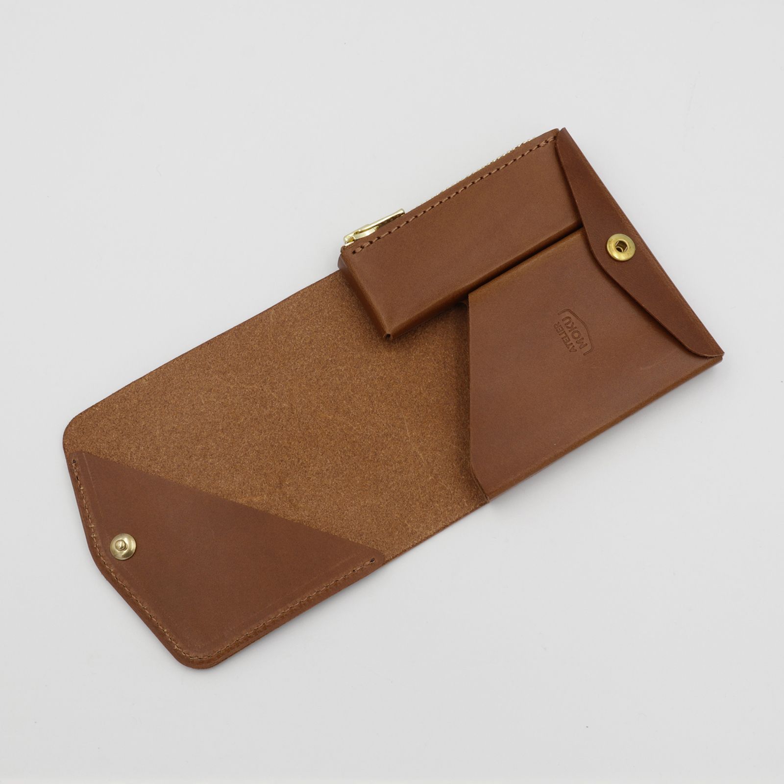 「小さく薄い財布SAKU ver.3 Buttero」whisky