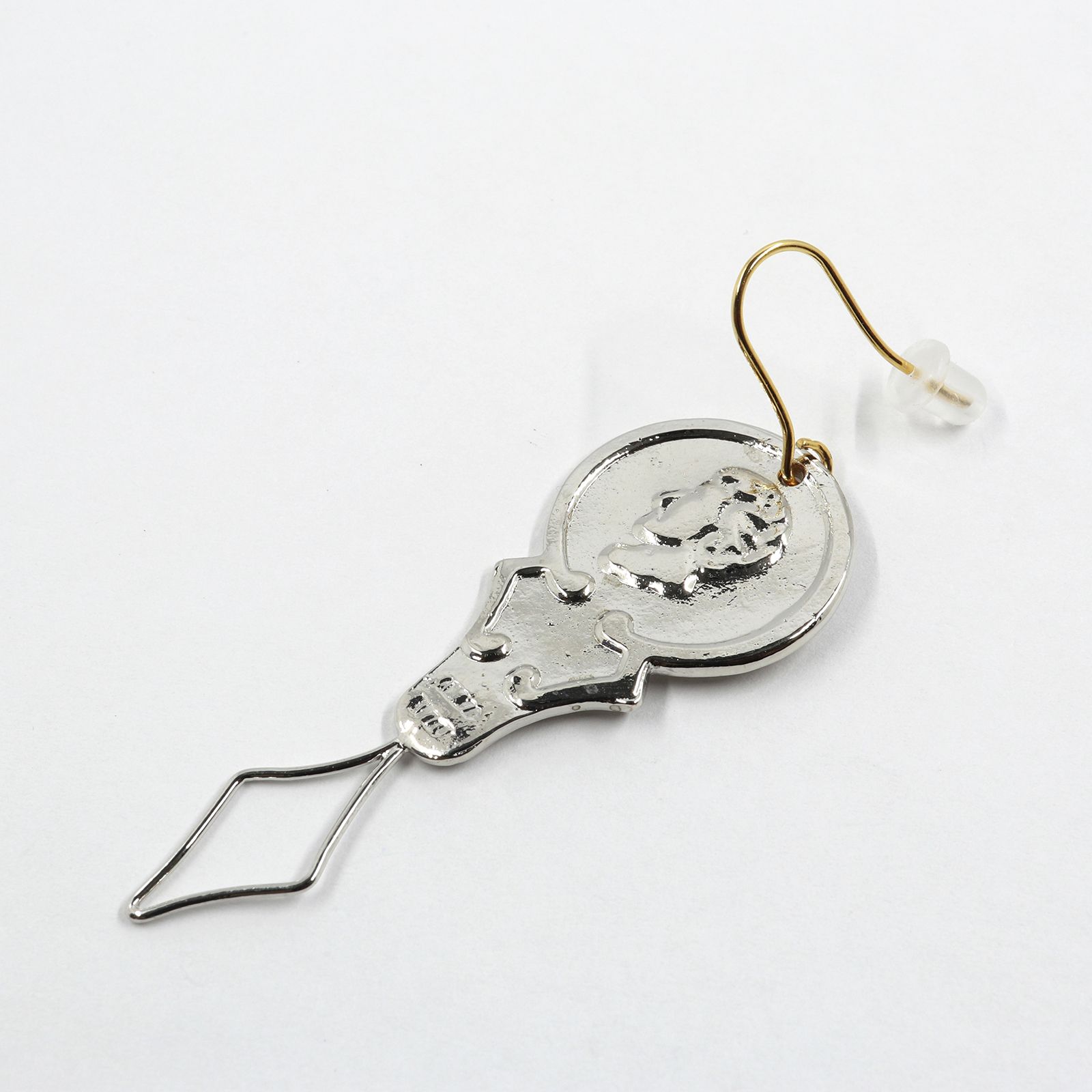 「threader pierce silver」ピアス（片耳）