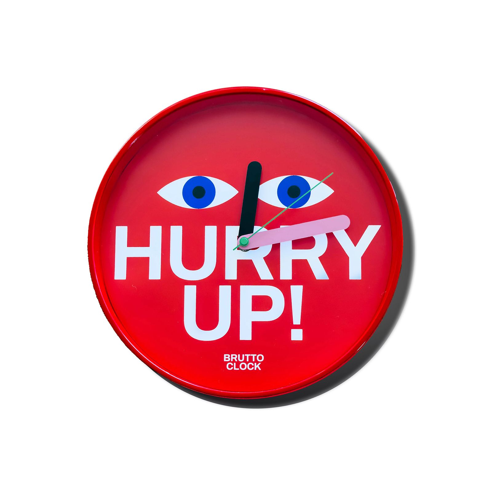 「BRUTTO Wall Clock」HURRY UP イタリア