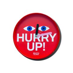 「BRUTTO Wall Clock」HURRY UP イタリア