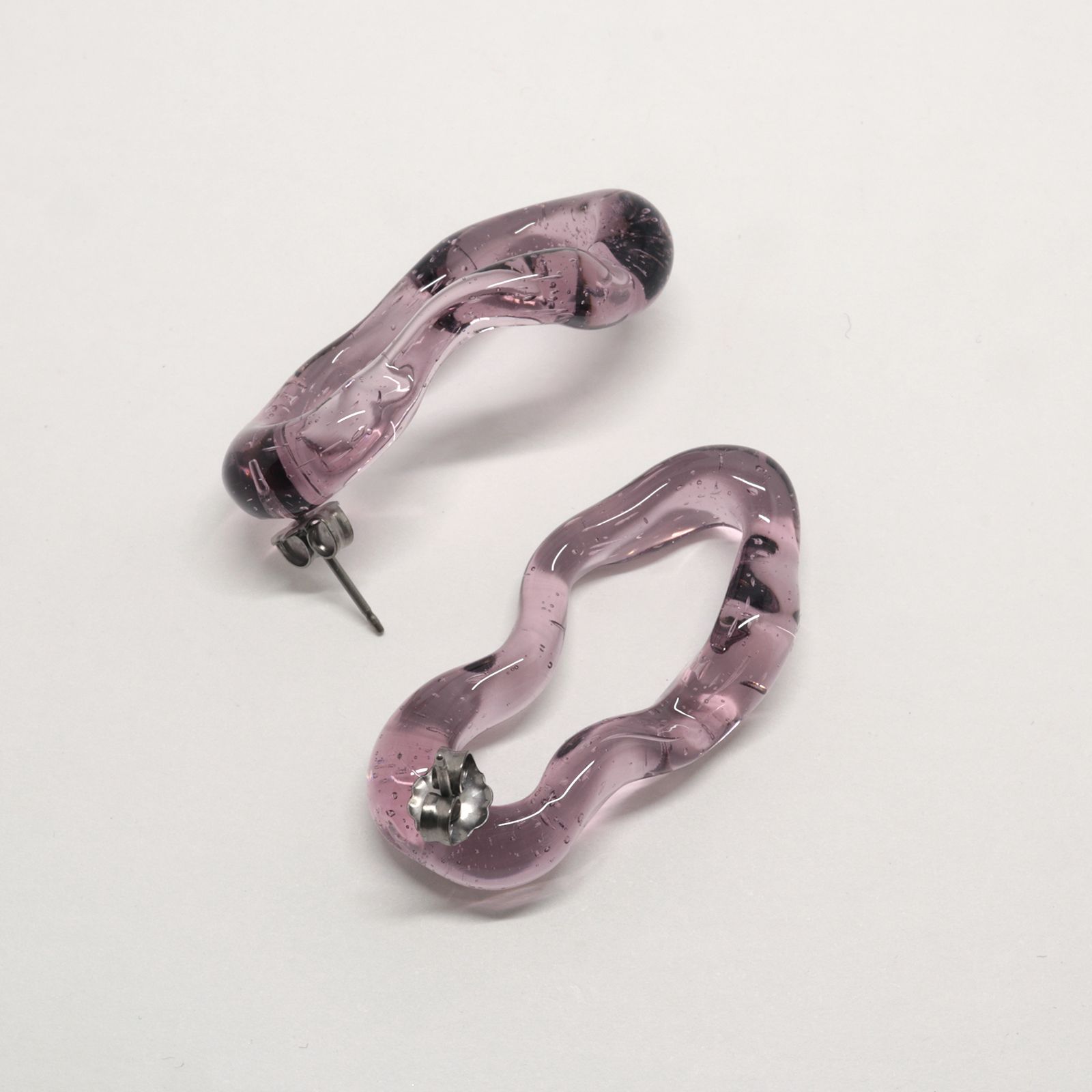 「Melting Pierce」ピアス パープル