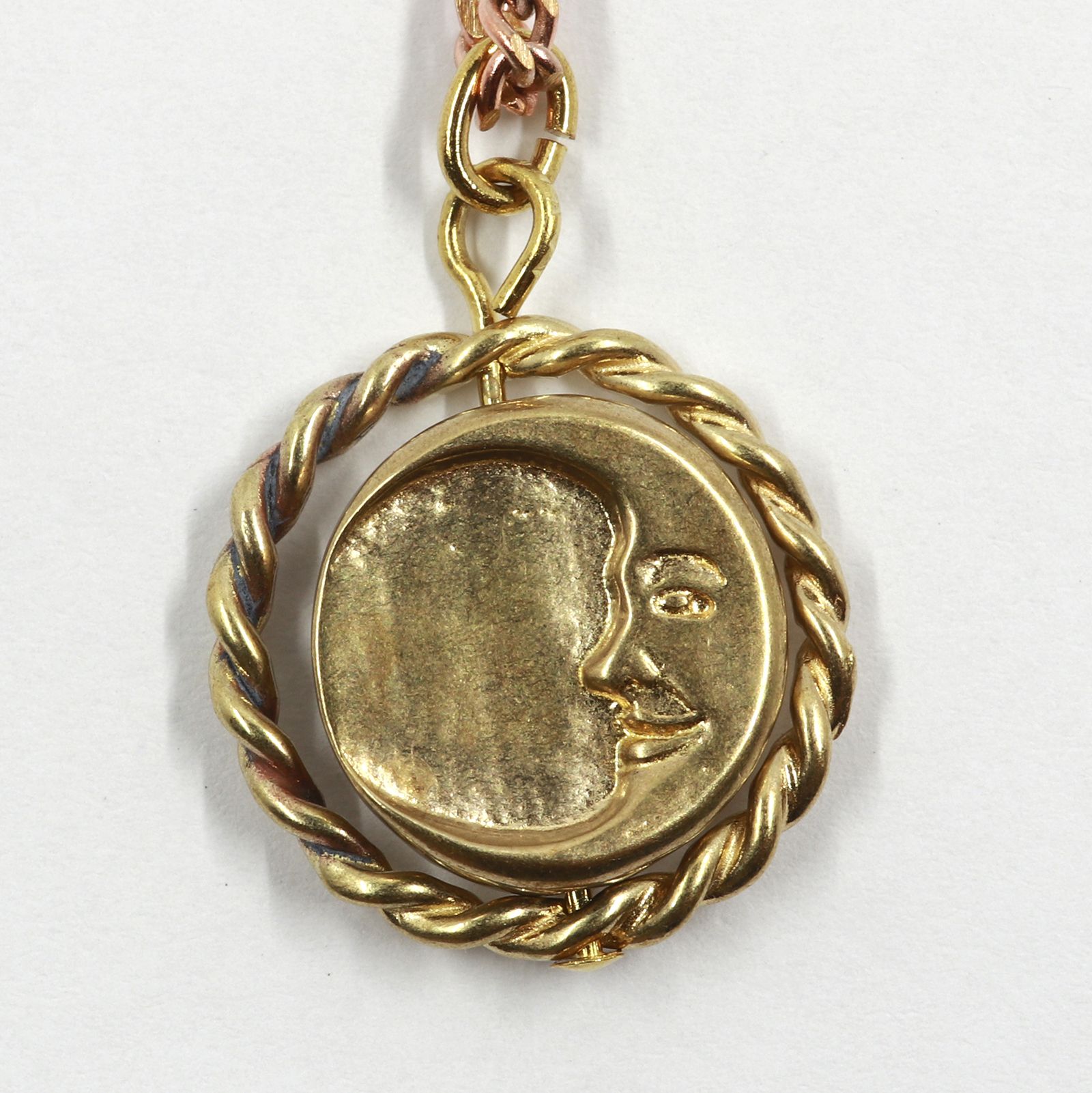 「lunar phase necklace」ネックレス