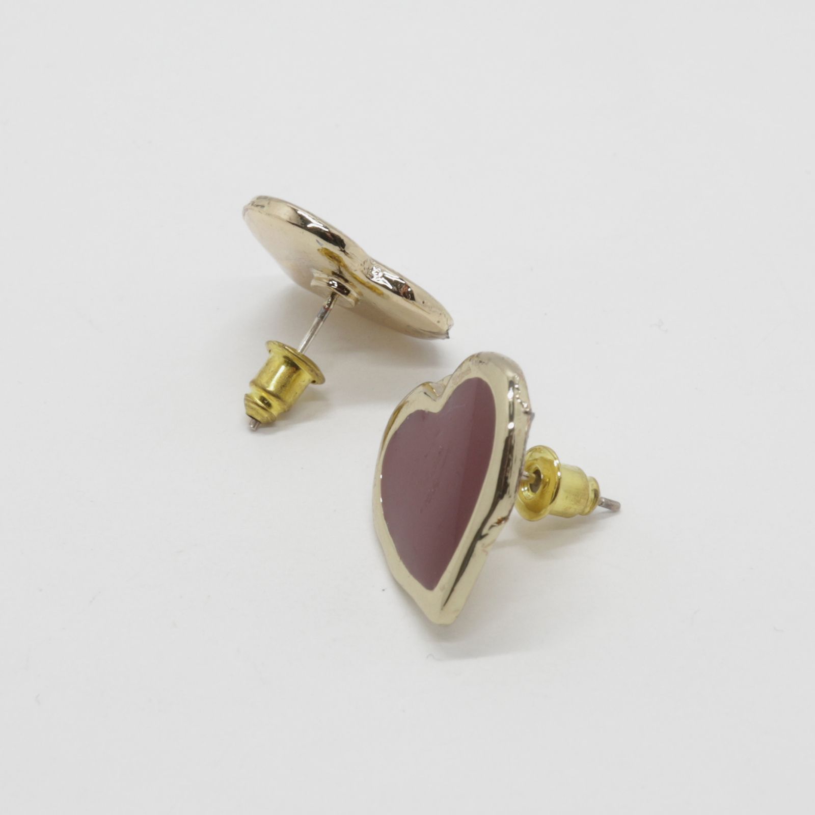 「マルーンハート」ピアス フランス