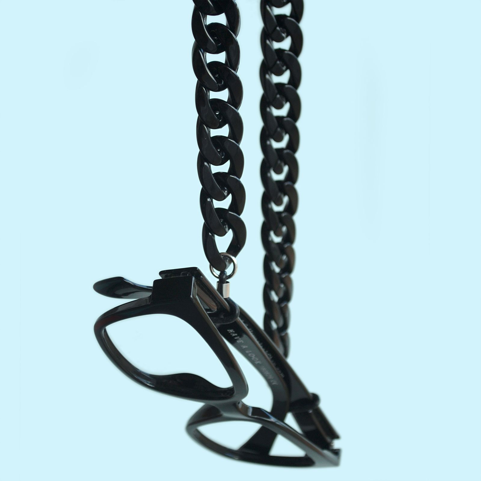 「Chunky Chain」グラスチェーン Black