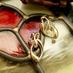 「スピンドルリング」イヤリング ヨーロッパ