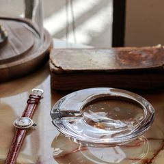 「GLASS ASHTRAY」クリア