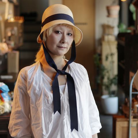 【送料無料対象外】リボンクロッシェナチュラル チェンジリボン3色付き