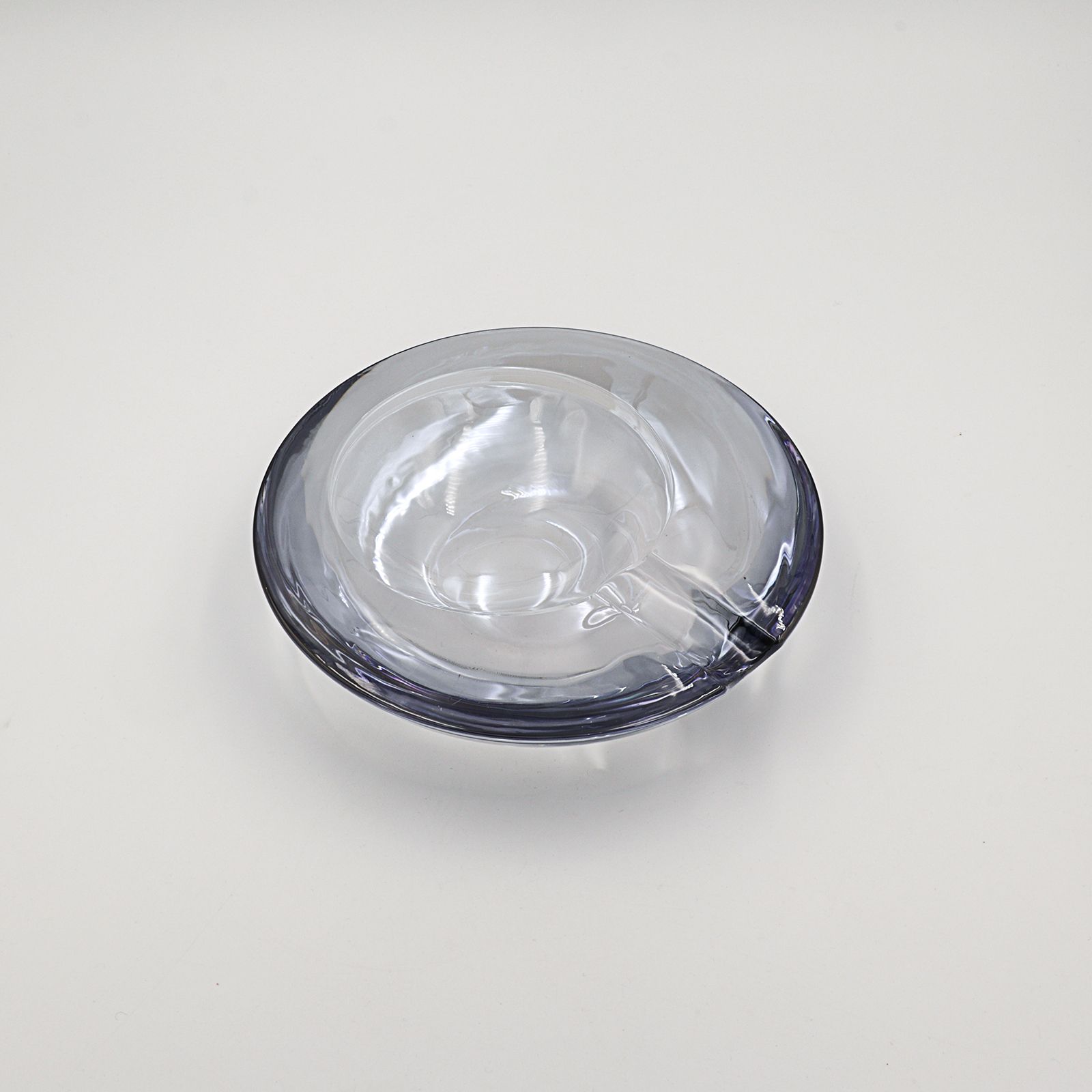 「GLASS ASHTRAY Large」ブルー