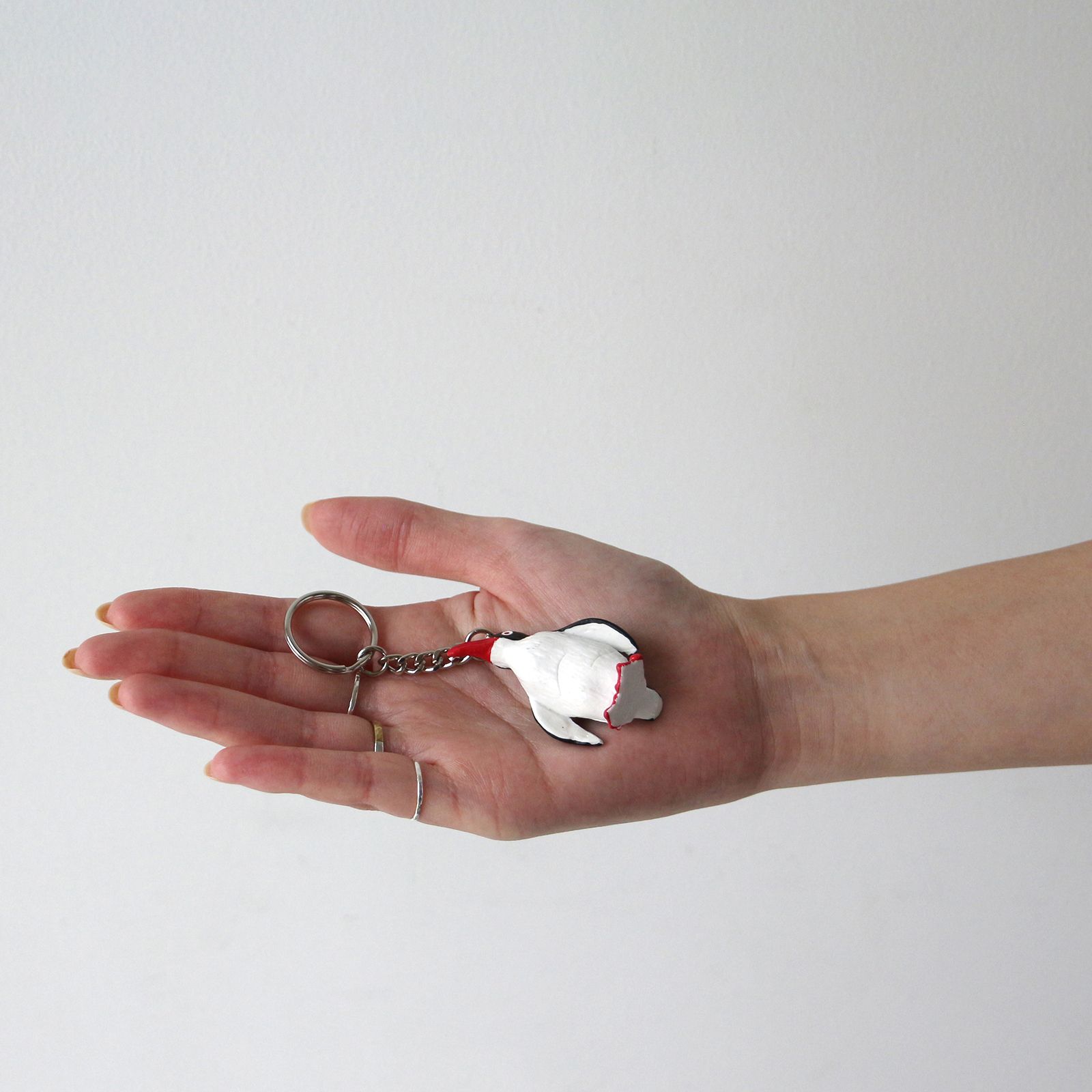 「ALFRED FISCHER KEY RING」penguin ドイツ