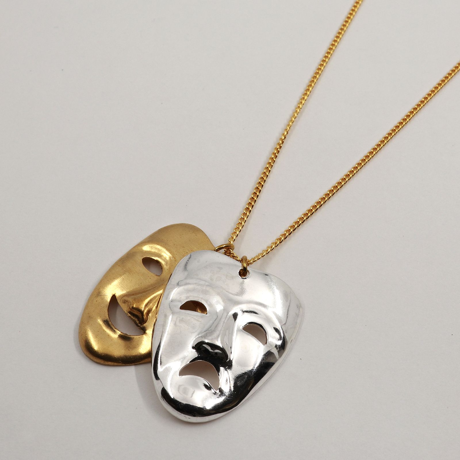 「two face necklace」ネックレス