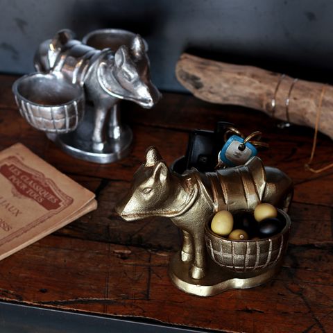 「Donkey And Basket」Gold