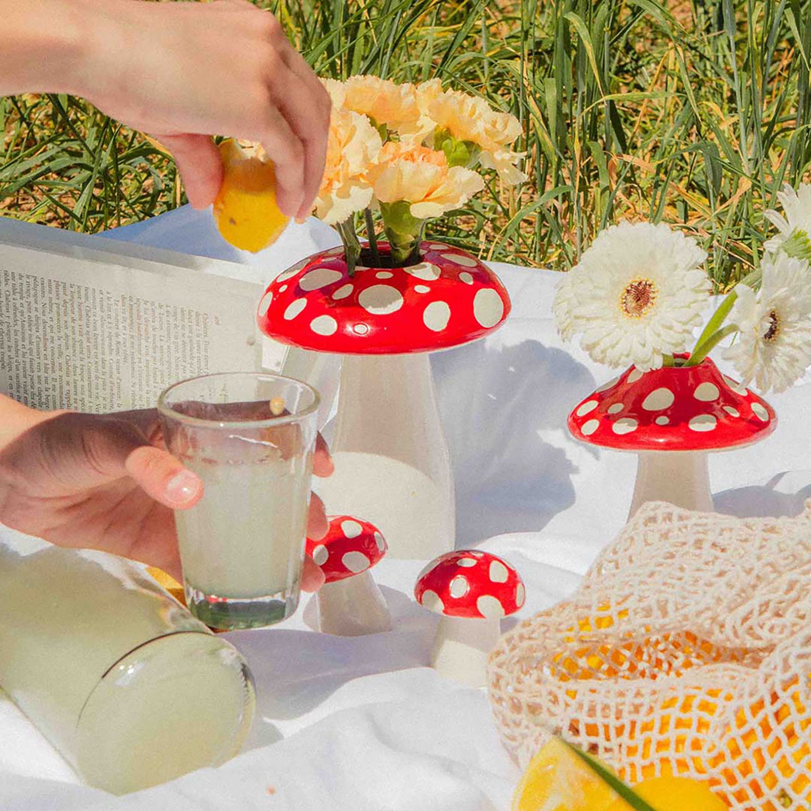 「Amanita Flower Vase "Large"」 フラワーベース