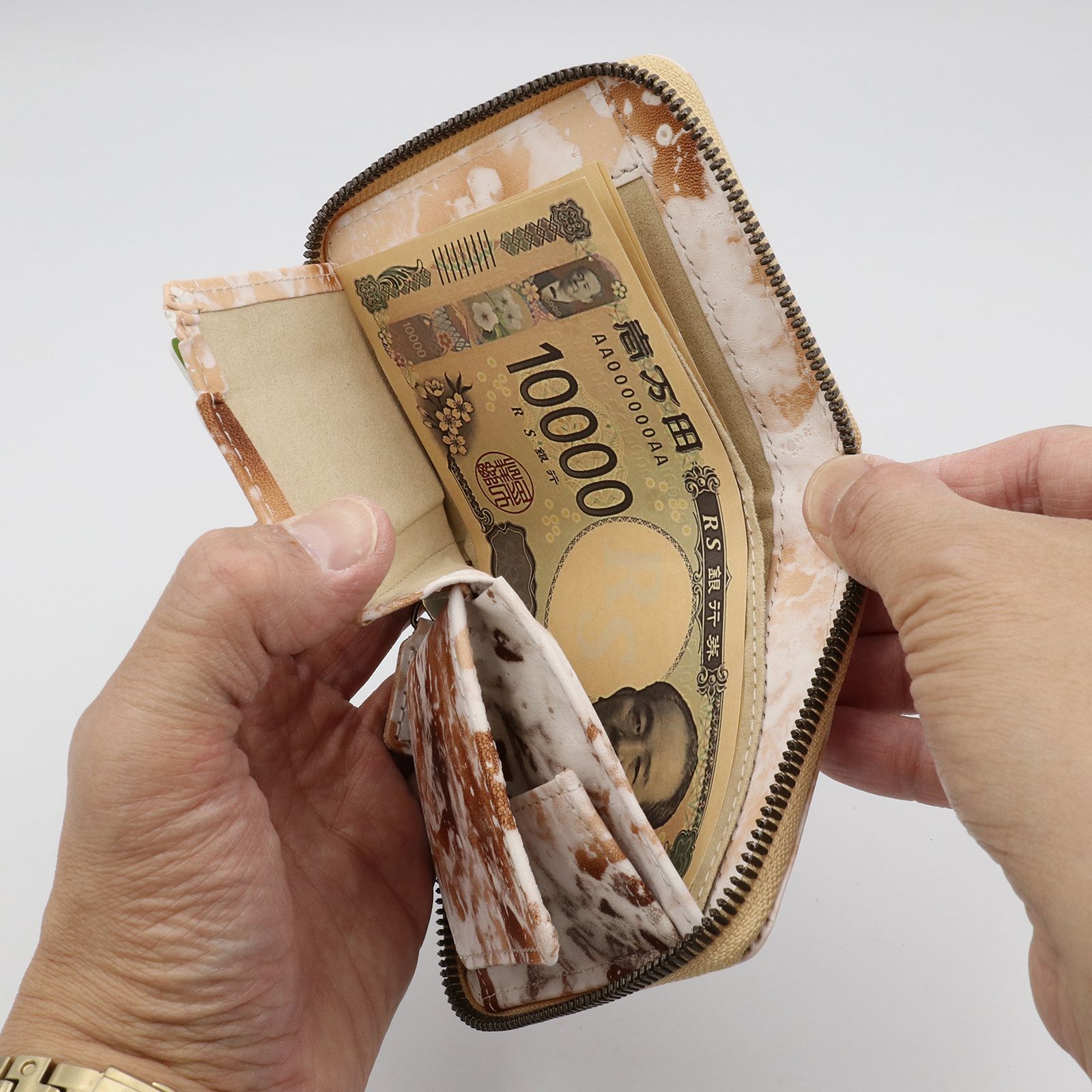 「TONOKO」Mini Round Zip Wallet