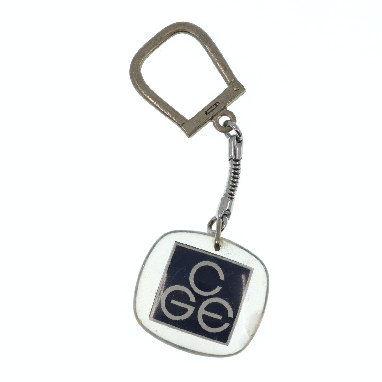 CGE Compagnie generale d'electricite  電気通信機器 ブルボンキーホルダー