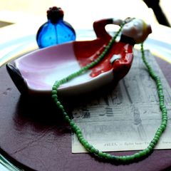 「70s カラフルカラービーズ」ネックレス チェコスロバキア