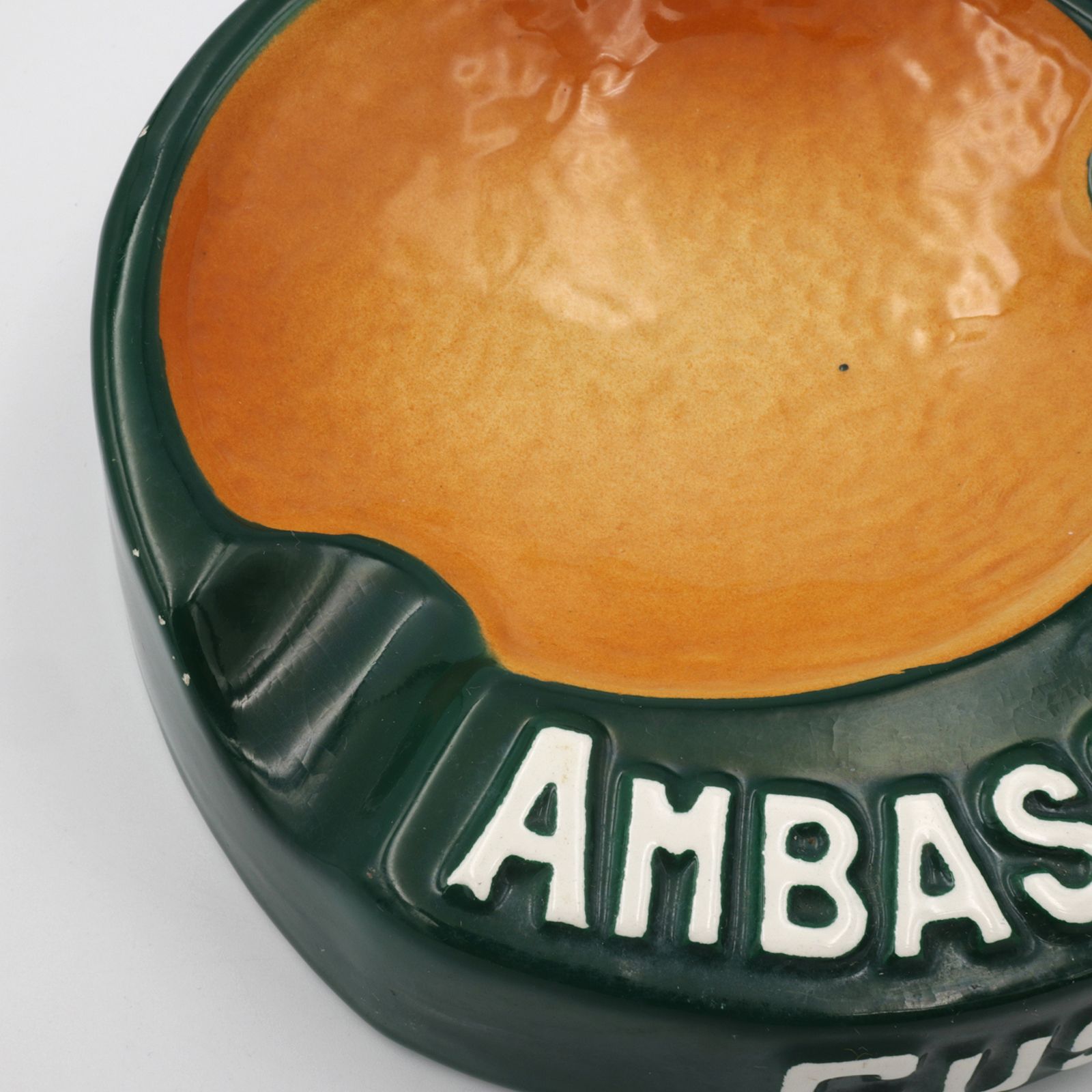 AMBASSADEUR CUSENIER 灰皿 リキュール 1950s ロンシャン製 フランス